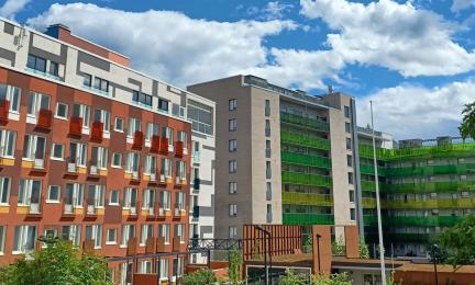 Ara-rahoitteisia taloja Jätkäsaaressa