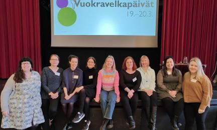 Vuokravelkapäivien järjestämisessä mukana olleet